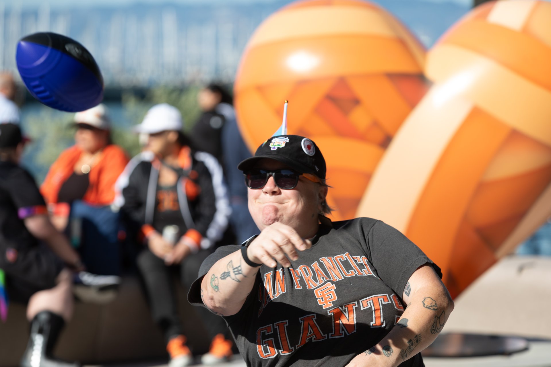 Action time at SF Giants